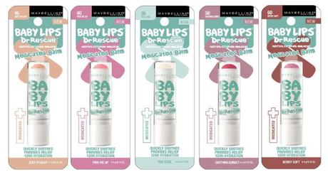 nuevos Baby lips, ELECTRO y DR RESCUE