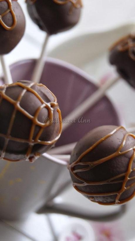 Pop Cakes de Chocolate y Dulce de Leche