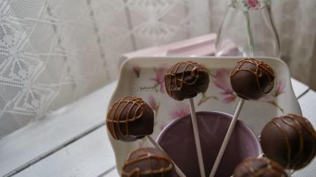 Pop Cakes de Chocolate y Dulce de Leche