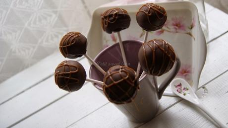 Pop Cakes de Chocolate y Dulce de Leche