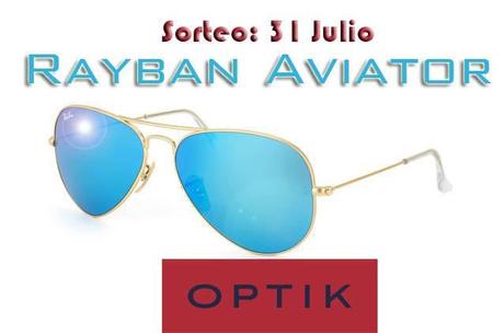 Sorteo solo yo, rayban Aviator, optik.es, gafas de sol, óptica.