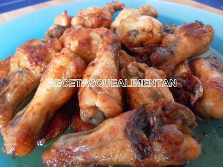 ALITAS DE POLLO AL AJILLO