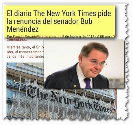 Entre Bob Menéndez y un mojón, me quedo con el mojón Entre Bob Menéndez y un mojón, me quedo con el mojón