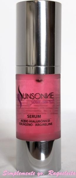 Sérum SunSonne Argireline, Hialurónico y Colágeno, Todo un Lujo para la Piel