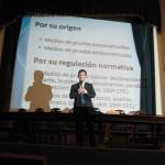 El Dr. Robert del Aguila Vela explica la aplicación práctica de la Nueva ley Procesal del Trabajo en materia probatoria, en el Diplomado Especializado organizado por el Colegio de Abogados de Lima