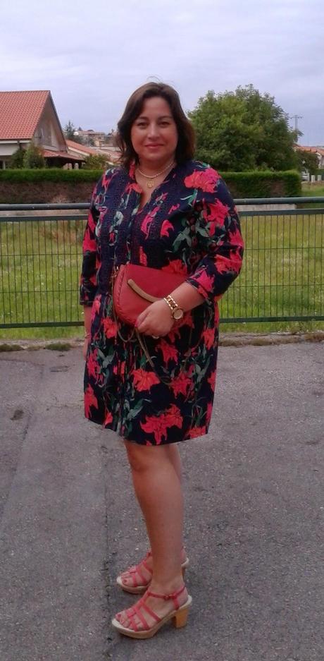 A mi estilo: Vestido camisero estampado