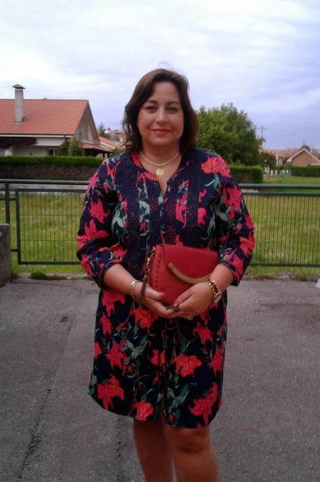 A mi estilo: Vestido camisero estampado