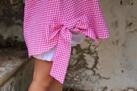 Un blusón de cuadros vichy por Pepito by Chus