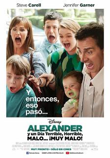 Trailer: Alexander y un Día Terrible, Horrible, Malo… ¡Muy Malo!, con Jennifer Garner y Steve Carell