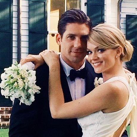 Lindsay Ellingson y Sean Clayton boda