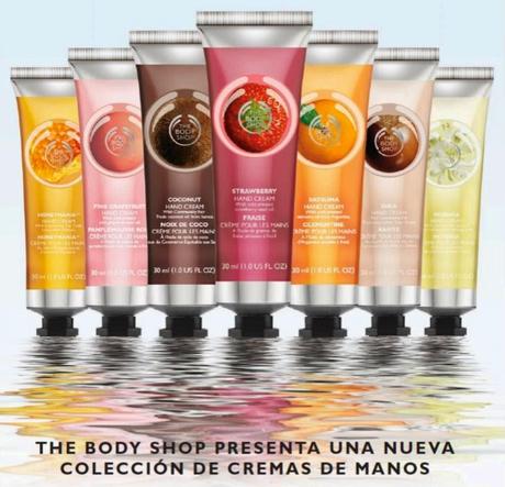 Nueva linea de cremas de manos‏ en The Body Shop