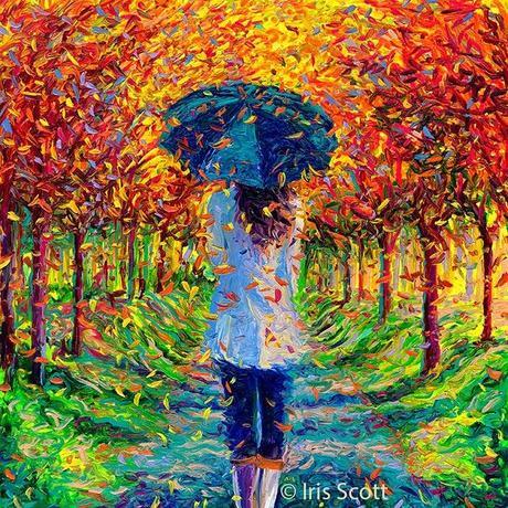 Iris Scott: ¿Por qué pintar con pinceles cuando puedes hacerlo con los dedos?