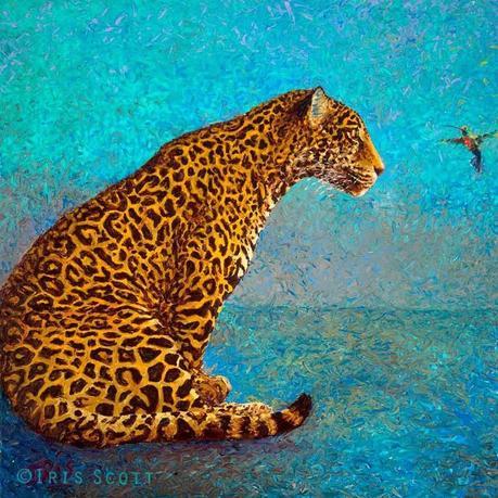 Iris Scott: ¿Por qué pintar con pinceles cuando puedes hacerlo con los dedos?