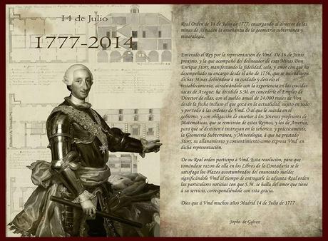 Hoy la Escuela de Ingenieria de Almadén cumple 237 años