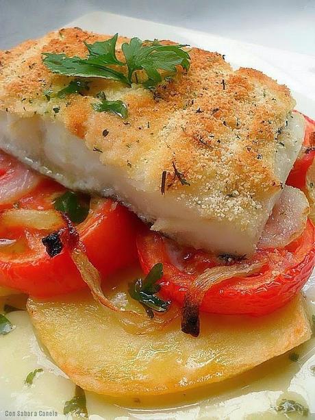 Bacalao con costra