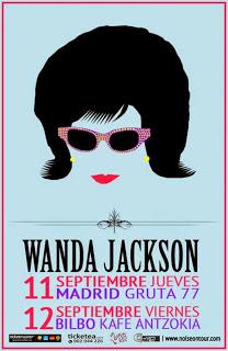 Wanda Jackson suma Bilbao a su gira española