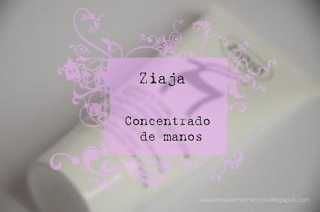 Ziaja: Concentrado de manos