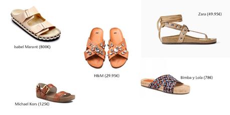 Birkenstock, las sandalias de moda.