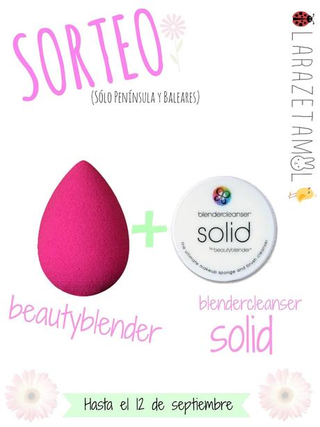 Sorteo: Beautyblender + Blendercleanser Solid
