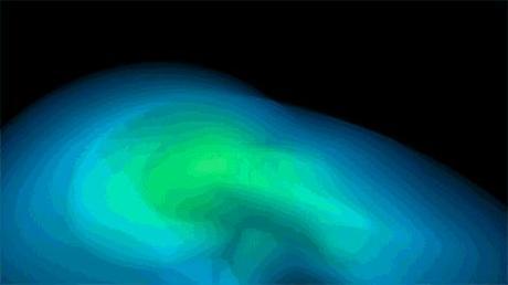 ALMA observa interacciones de gas en incubadora de estrellas Formación estelar múltiple con turbulencia