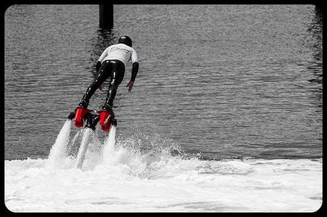 Flyboard  - Exhibición en Laredo