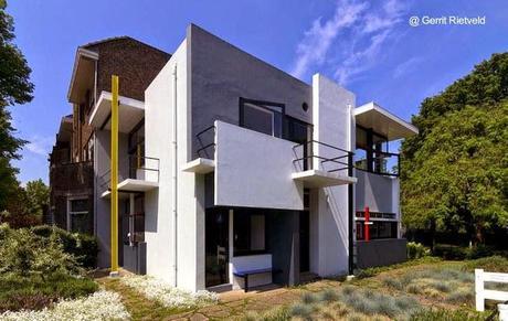 Casa Schröder en Utrecht, Holanda año 1924