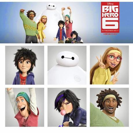 Nuevos posters para Big Hero6