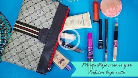 Maquillaje para viajar  Edición bajo coste