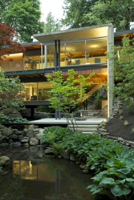 Casa Canadiense en el Bosque