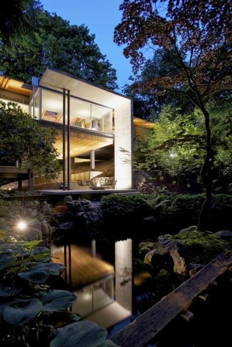 Casa Canadiense en el Bosque