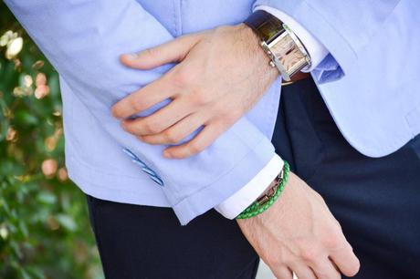 Blue blazer look | Moda masculina 