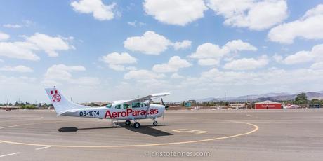 vuelo sobre las lineas de Nazca en Perú