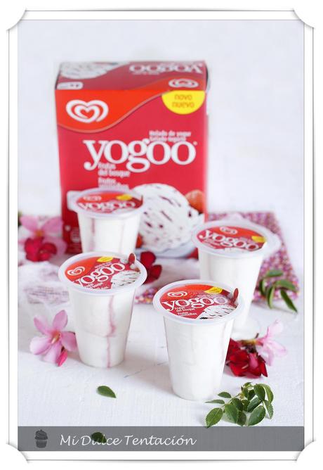 Helado Frigo Yogoo Frito en Hojaldre y Tierra de Bizcocho con Frigo Yogoo