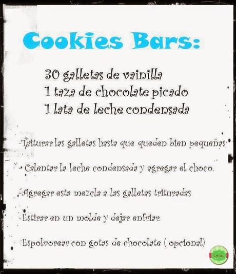 Cookies Bars