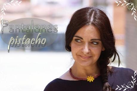 Pantalones pistacho