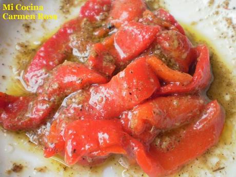 ENSALADA DE PIMIENTOS ASADOS AL ESTILO DE DANI GARCIA