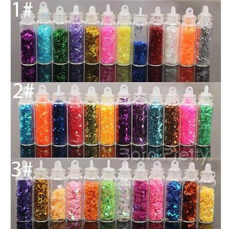 Jugando con loose glitter