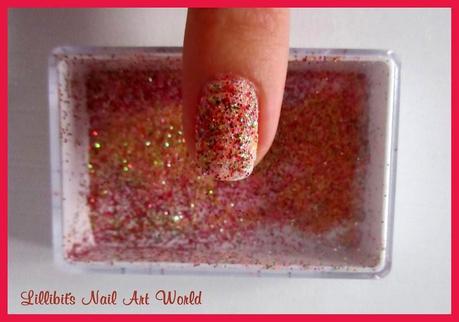 Jugando con loose glitter