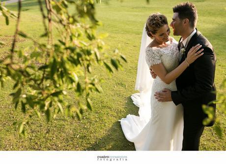 boda en campo de golf