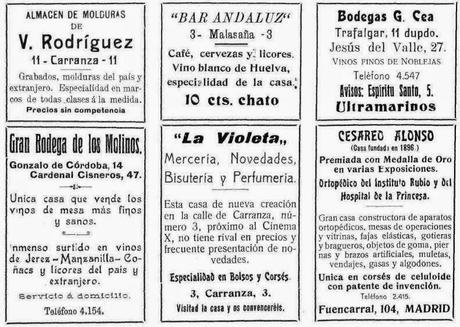 Madrid, 15 al 20 de julio de 1914. Fiestas de Chamberí