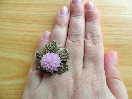 Subasta  Anillo Leaf of Lilac