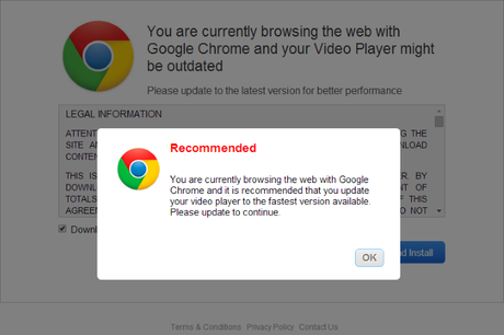 Google Chrome Phishing