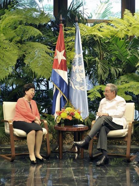 El sueño que Margaret Chan, directora de la OMS, expresó en La Habana