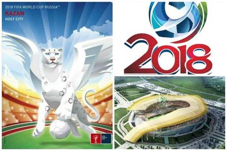 La FIFA dio a conocer los afiches y estadios de las sedes del mundial de Rusia 2018