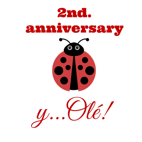 2nd anniversary Y tan flamenca!