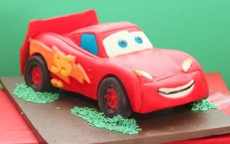 Mesa dulce de Rayo Mcqueen