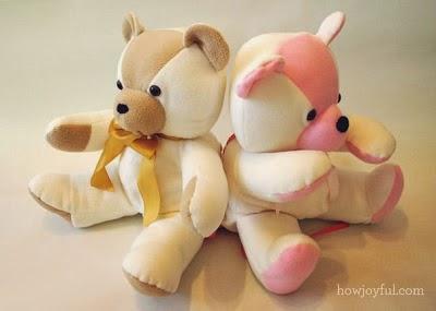 Cómo coser la carita de un osito