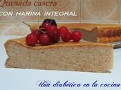 Quesada casera harina integral