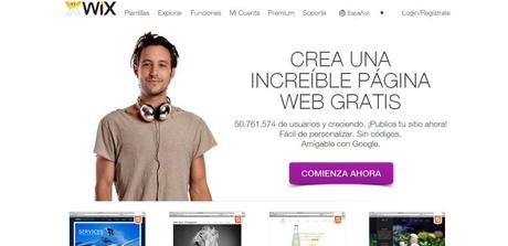 como crear una pagina web gratis en wix 1 paso