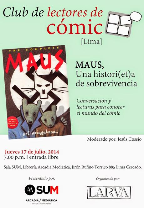 EL Club de Lectores de Cómic inicia con la revisión de MAUS de Art Spiegelman